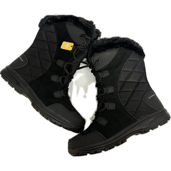 ❄️🔥 Columbia Women’s Ice Maiden II Snow Boots – Black 🔥❄️ - Picture 4 of 6